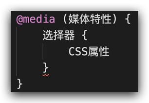 媒体查询示意图