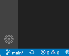 VSCode左下角切换分支